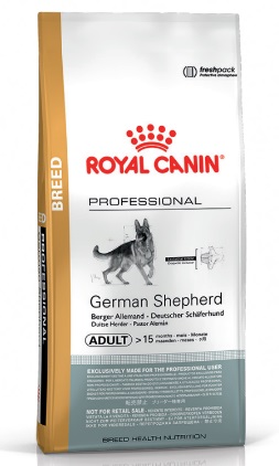 Повнораціонний сухий корм для дорослих собак ROYAL CANIN German Shepherd Adult супер преміум 16 кг